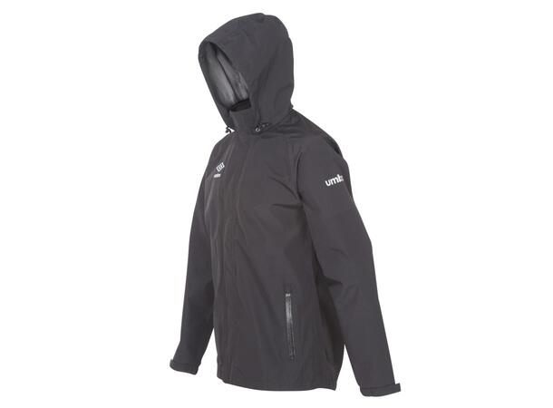 UMBRO Core Rain Jacket Jr Svart 140 Regnjacka med luva junior 